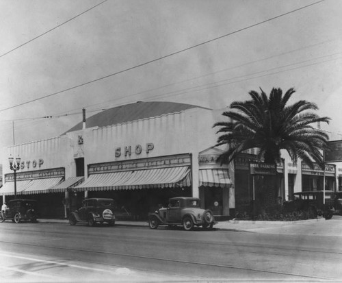 Storefronts in Hollywood