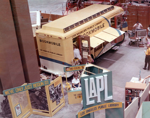 1972 Centennial Celebration, LAPL Bookmobile