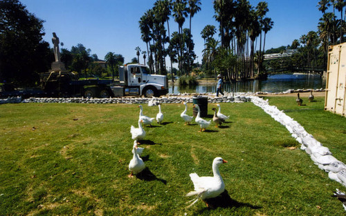 Echo Park Lake revitalization project