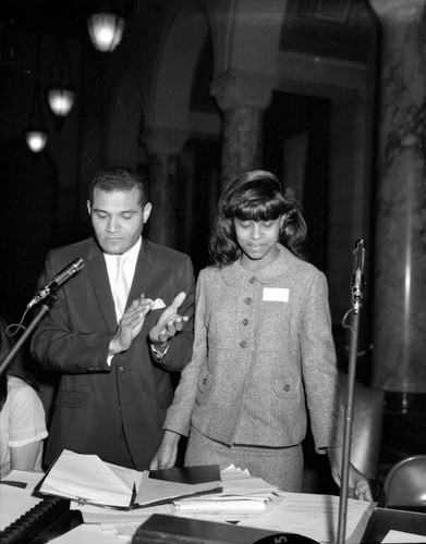 Girls Day in Government, City Hall