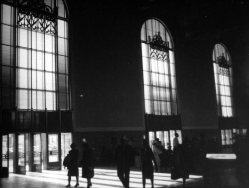 Floor-to-ceiling windows, Union Station