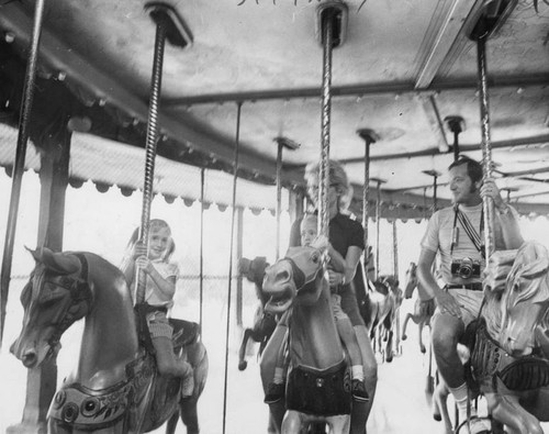 Merry-go-round at Griffith Park