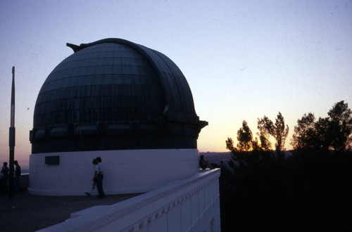 Griffith Observatory at sunset