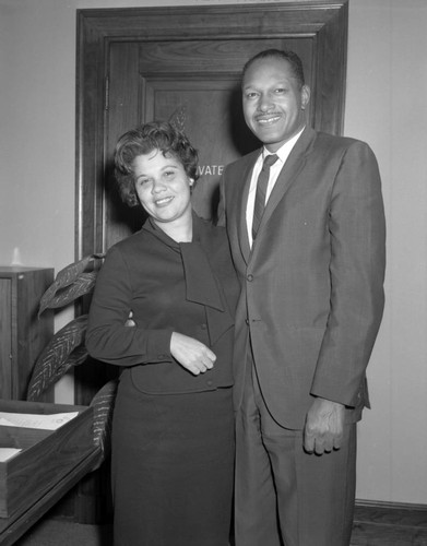 Councilman Tom Bradley at City Hall, circa 1965