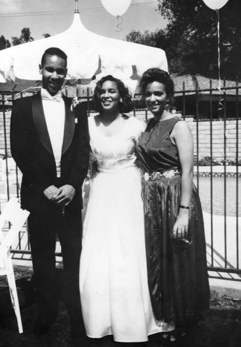 Bride with her wedding guests