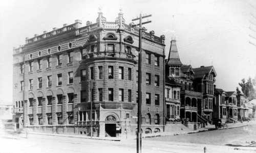 Women's Christian Temperance Union Temple, corner view