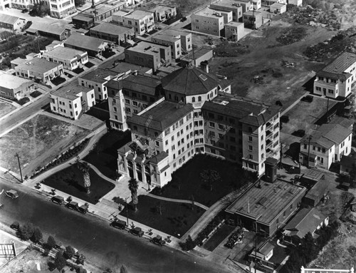 Hollywood Presbyterian Hospital aerial