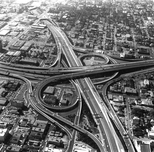 L. A. freeway interchange