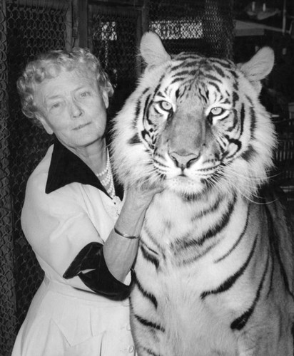 Tiger trainer Mabel Stark