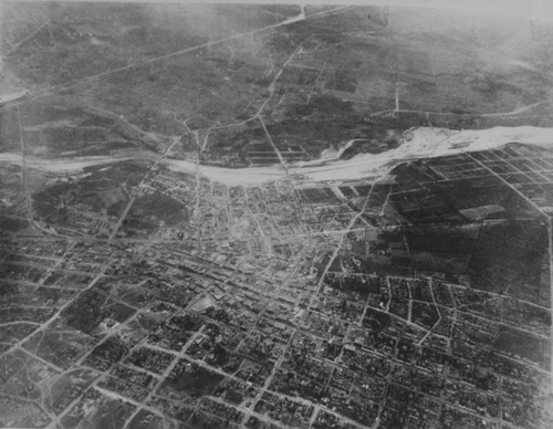 Air view of Los Angeles