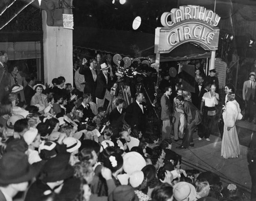 Premiere of "Wee Willie Winkie" at the Carthay