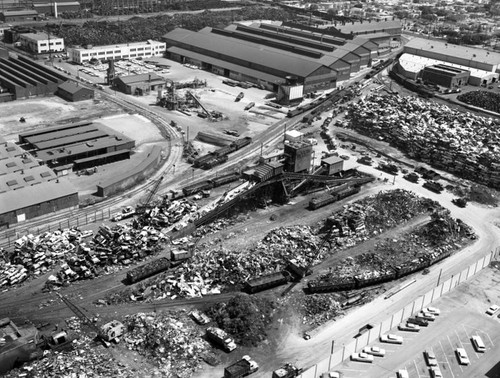 Lipsett Steel, Vernon, looking southeast