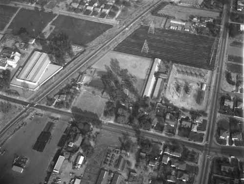 Walnut Grove Avenue and Grand Avenue, Rosemead, looking east