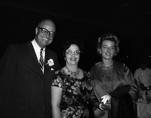 James Roosevelt and Gloria Curtis attend the First AME Church Elevation Banquet