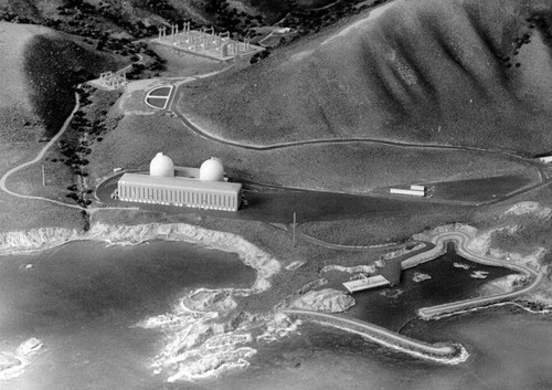 Aerial view of Diablo Canyon Nuclear Plant  Calisphere