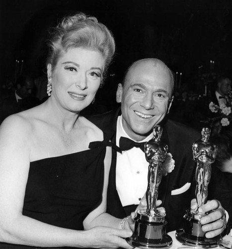 Greer Garson and Johnny Green