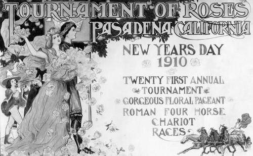 Tournament of Roses, a flyer