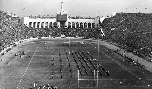 Football at the Coliseum