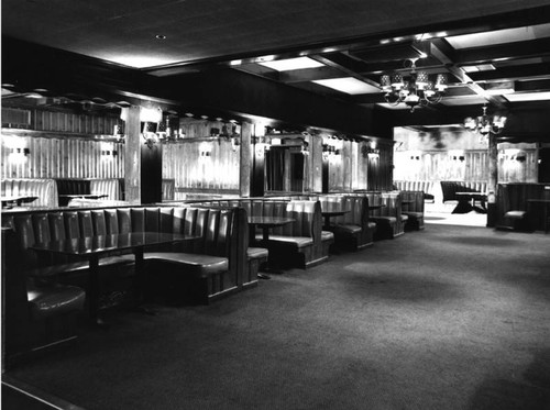 Chasen's prior to demolition, dining areas