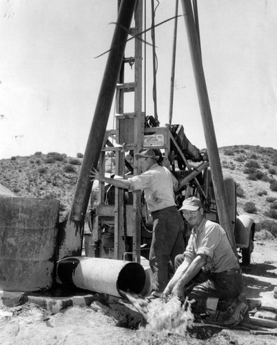 Mint Canyon water find brightens life on ranch