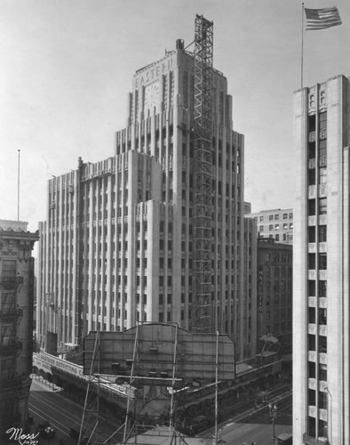 Eastern Building with scaffolding