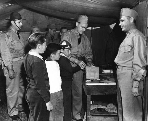 Junior Army members fingerprinted