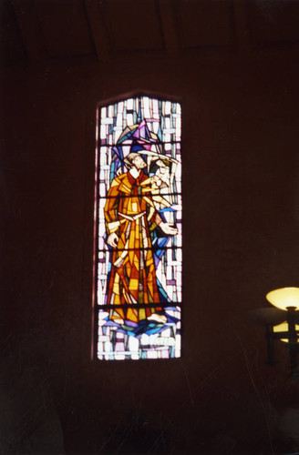 "St. Peter" stained glass, St. Anthony Catholic Church