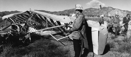 Crash at San Fernando Airport