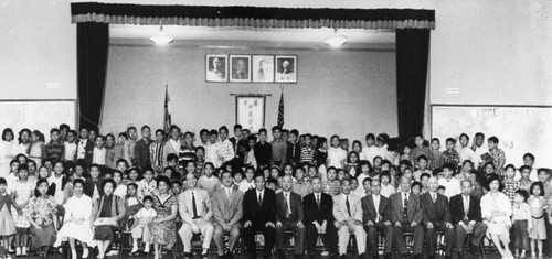 Chinese language school students