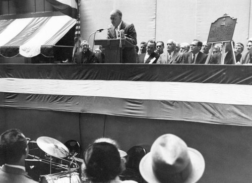 Landmark dedication of St. Vincent's Court