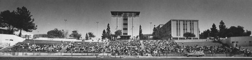 Student's memorial service