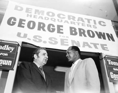 George Brown, Democrat for U.S. Senate