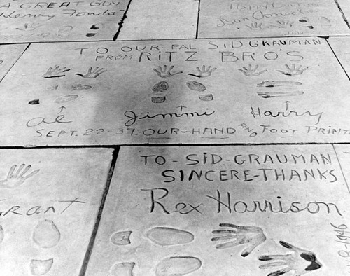 Ritz Brothers, Grauman's Chinese Theater