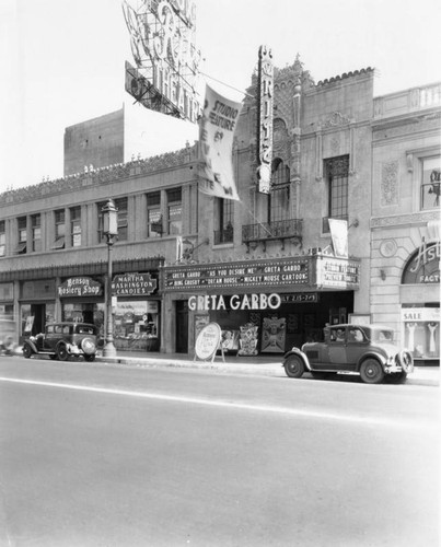 Exterior of the Ritz Theatre building — Calisphere