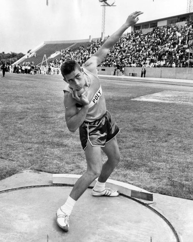 Shotputters head for Modesto — Calisphere