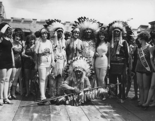 War bonnets and bathing beauties