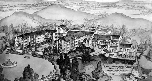 Drawing of the Lake Norconian Club