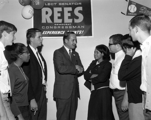 California State Senator Thomas M. Rees — Calisphere