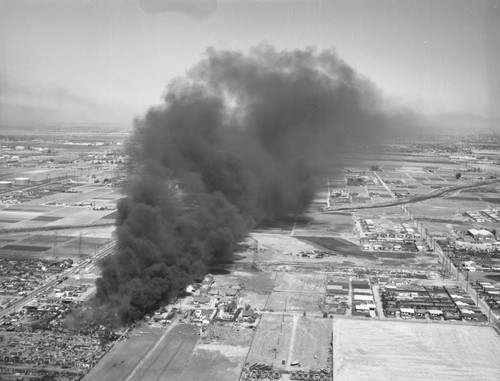 Torrance car dump fire