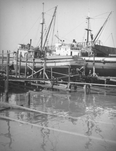 Sea Pirate on a ramp at Terminal Island