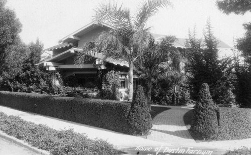 Dustin Farnum home, Hollywood