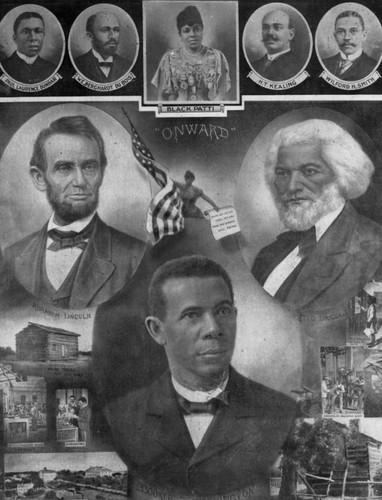 African-American history, a poster