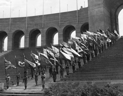 Olympic flags