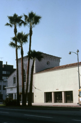 Storefronts on Wilshire Boulevard