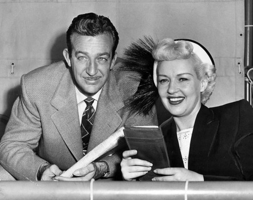 James and Grable at Santa Anita — Calisphere