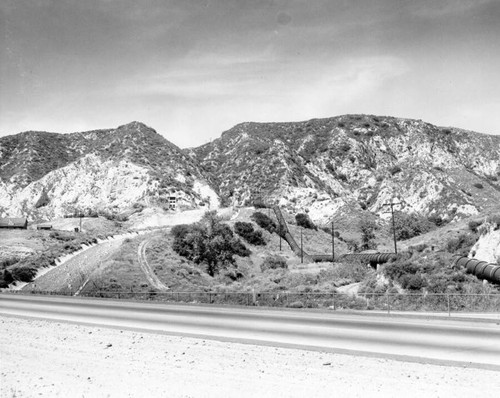 Los Angeles Aqueduct in San Fernando Valley