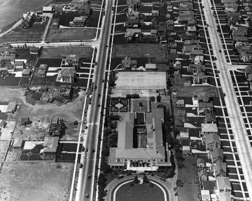 Marlborough School aerial