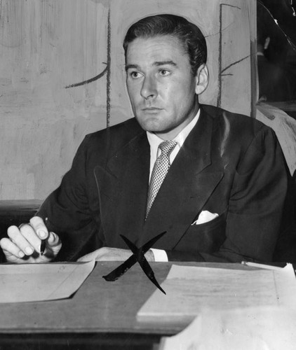 Errol Flynn awaiting verdict