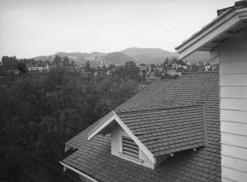 Hollywood Hills from the Schultheis residence