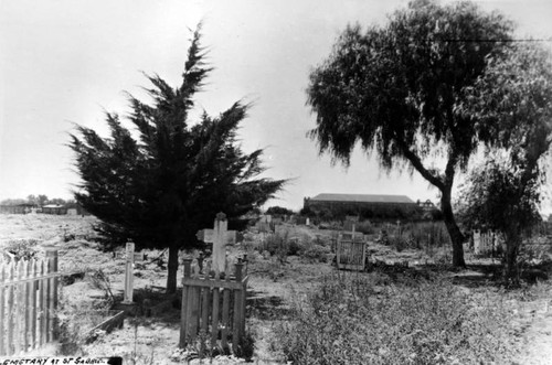 Old cemetery, Mission San Gabriel Arcangel